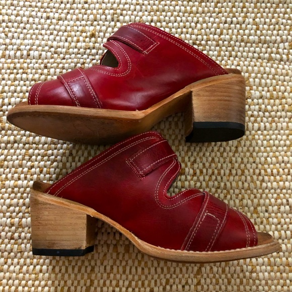 Freebird Caprice Sandals - Red Size 9 - Picture 2 of 10